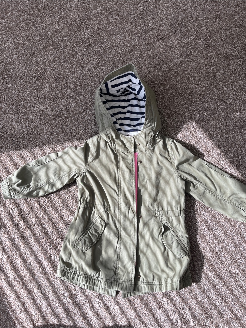 GAP Olive Green Hooded jacket